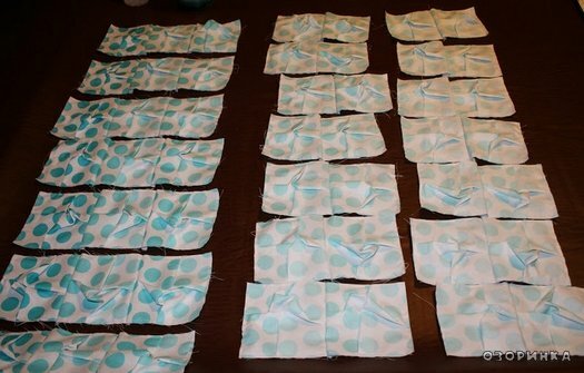 детское обьемное одеяло ход изготовления