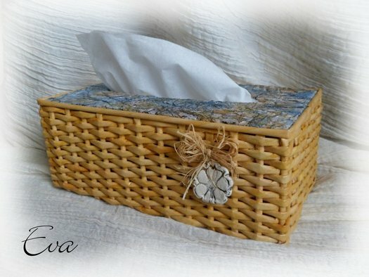 поделки из газетных трубочек