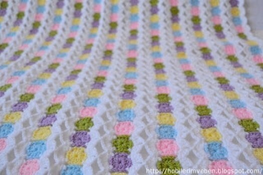 фото вяжем покрывало из мотивов крючком