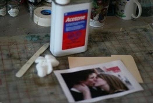 как перевести фото на бумагу